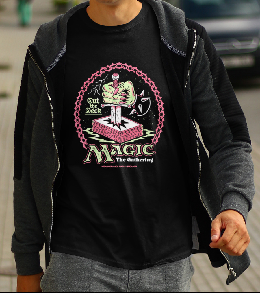 Cut The Deck Magic The Gathering Wizards Of The Coast T-Shirt