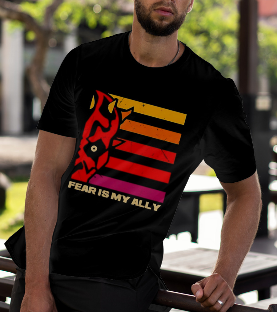 Darth Maul Fear Is My Ally Star Wars T-Shirt