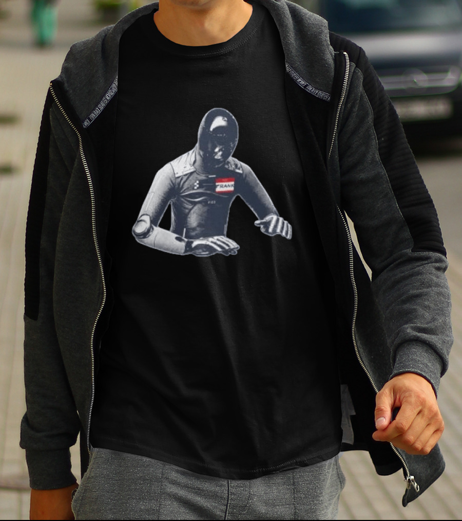 Figure F.03 Robot Frank Visor Simulation T-Shirt