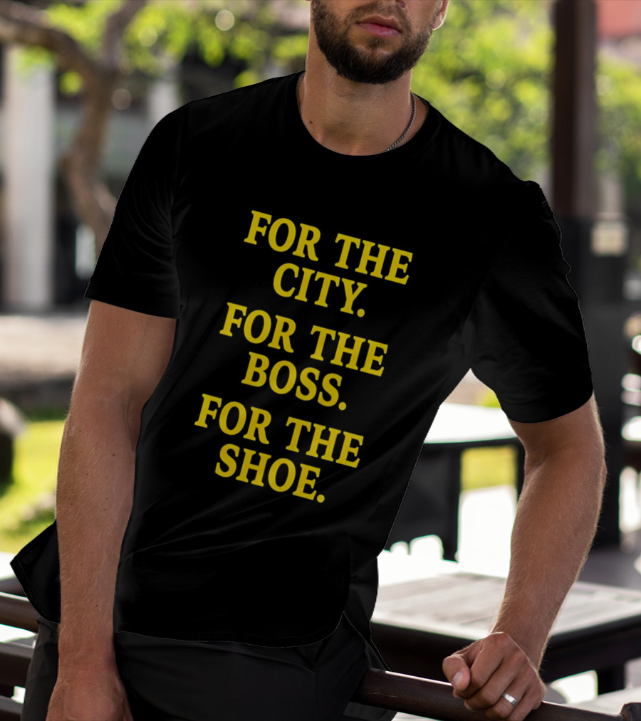 Indianapolis Colts For The City For The Boss For The Shoe T-Shirt
