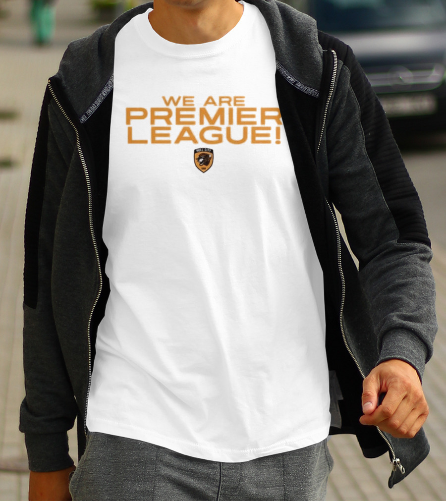 Hull City AFC We Are Premier League Iconic Celebration T-Shirt