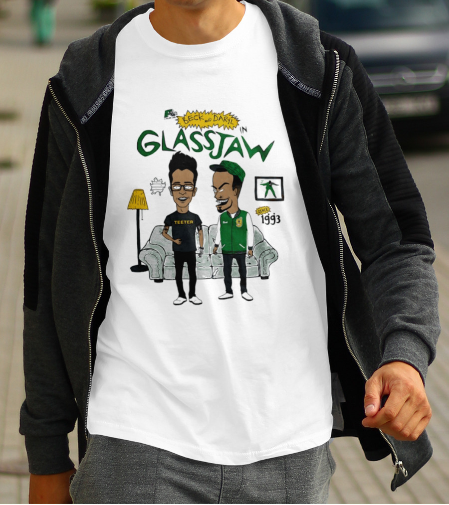 Beck And Daryl In Glassjaw Since 1993 Couch Teeter T-Shirt