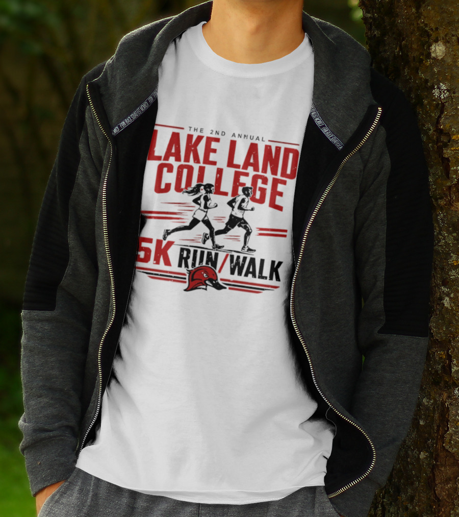 Lake Land College The 2nd Annual 2026 5K Run Walk Event T-Shirt