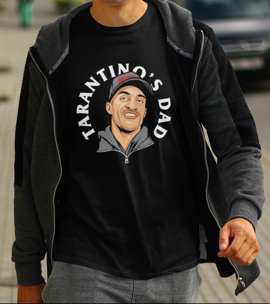 Tarantino's Dad Johnny Hilbrant PE Guy T-Shirt