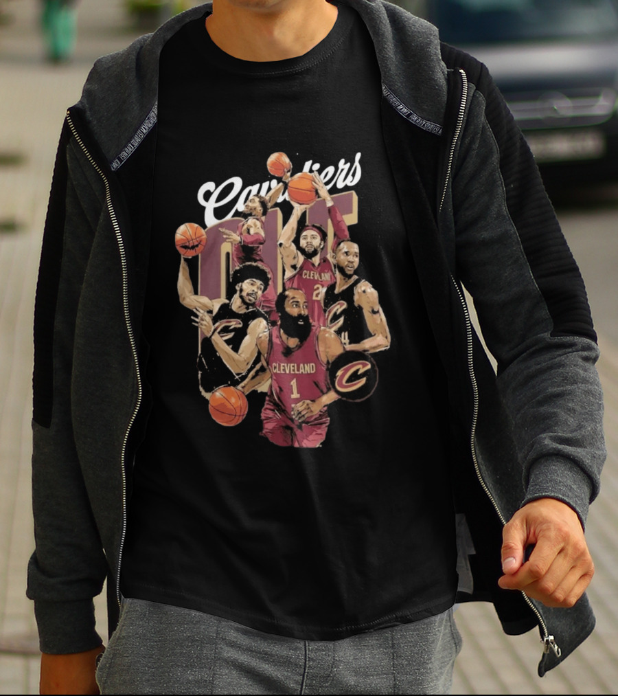 Cleveland Cavaliers NBA Basketball Star Players T-Shirt