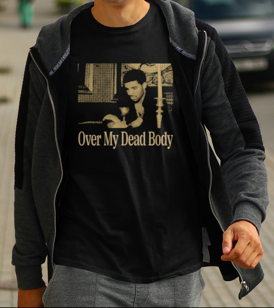 Drake Iceman Over My Dead Body Gold T-Shirt