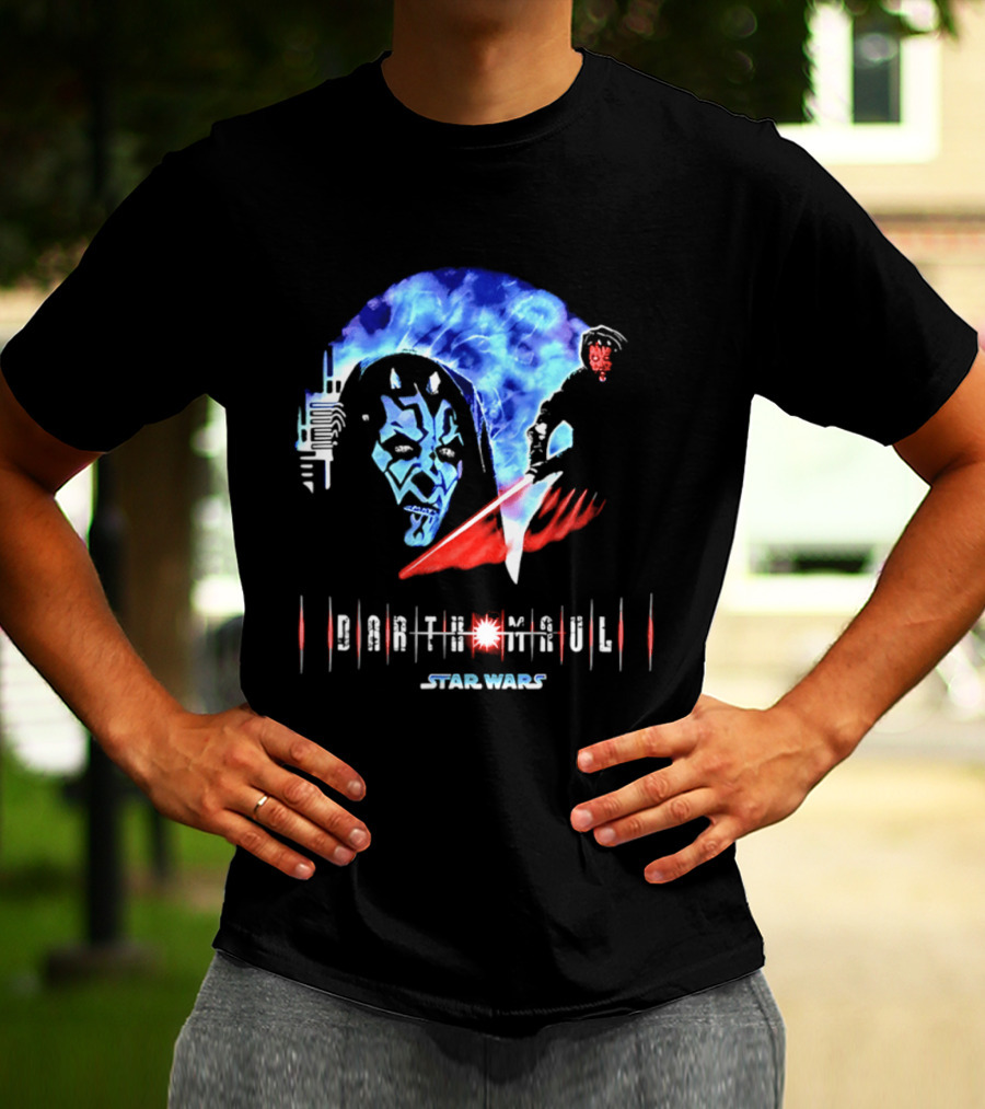Darth Maul Star Wars Mandalorian Grogu World Premiere T-Shirt