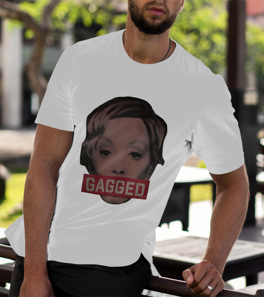 Deborah Vance Gagged Censored Mouth Retro Pop T-Shirt