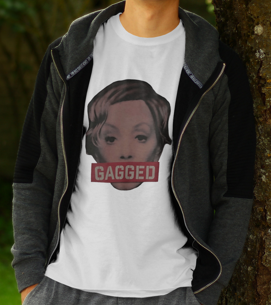 Deborah Vance Gagged Censored Mouth Retro Pop T-Shirt