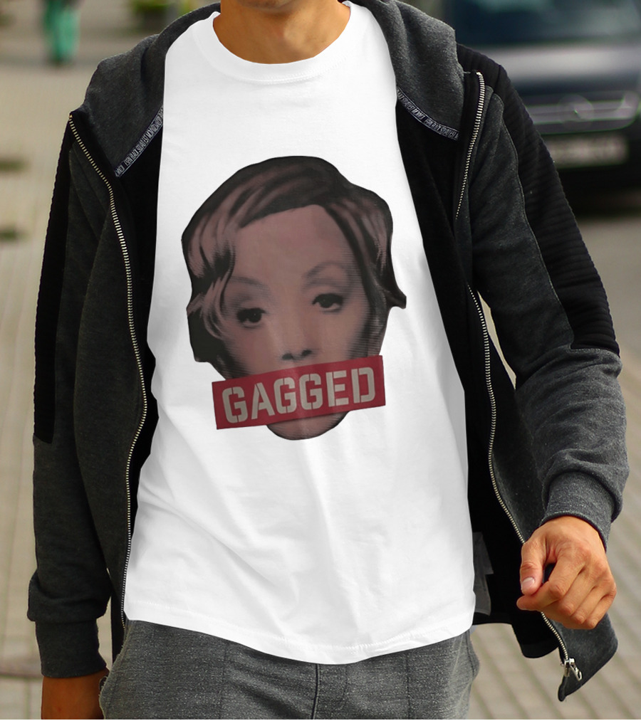 Deborah Vance Gagged Censored Mouth Retro Pop T-Shirt