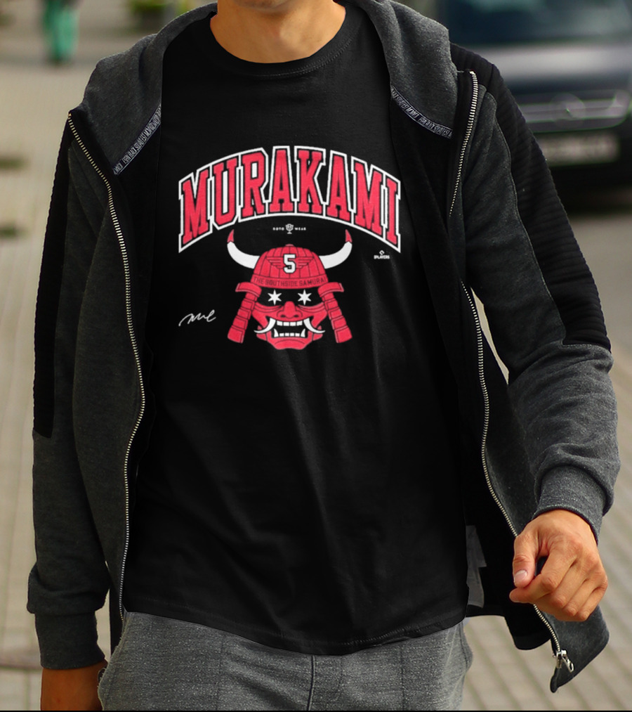Murakami 5 Samurai Helmet Stars T-Shirt