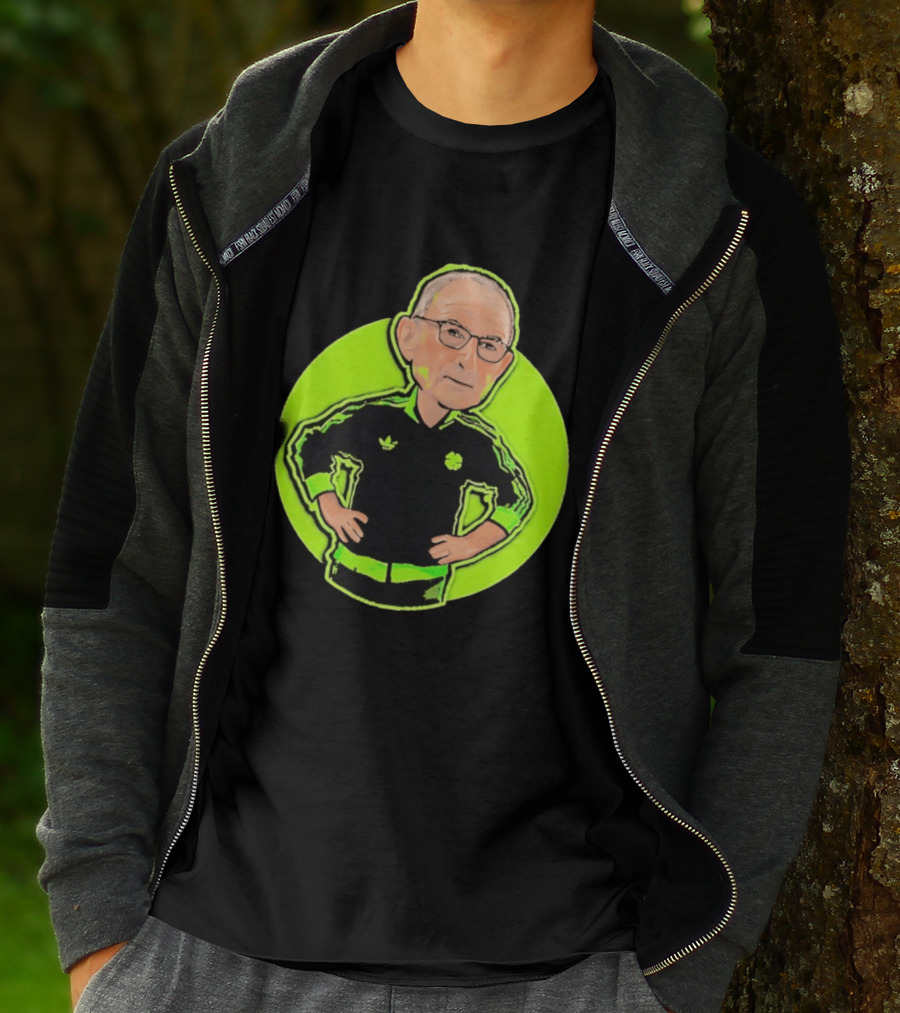 Martin O'Neill Nottingham Forest Manager Iconic Tracksuit T-Shirt