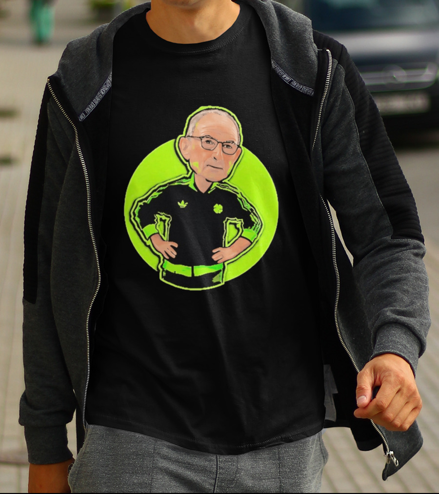 Martin O'Neill Nottingham Forest Manager Iconic Tracksuit T-Shirt