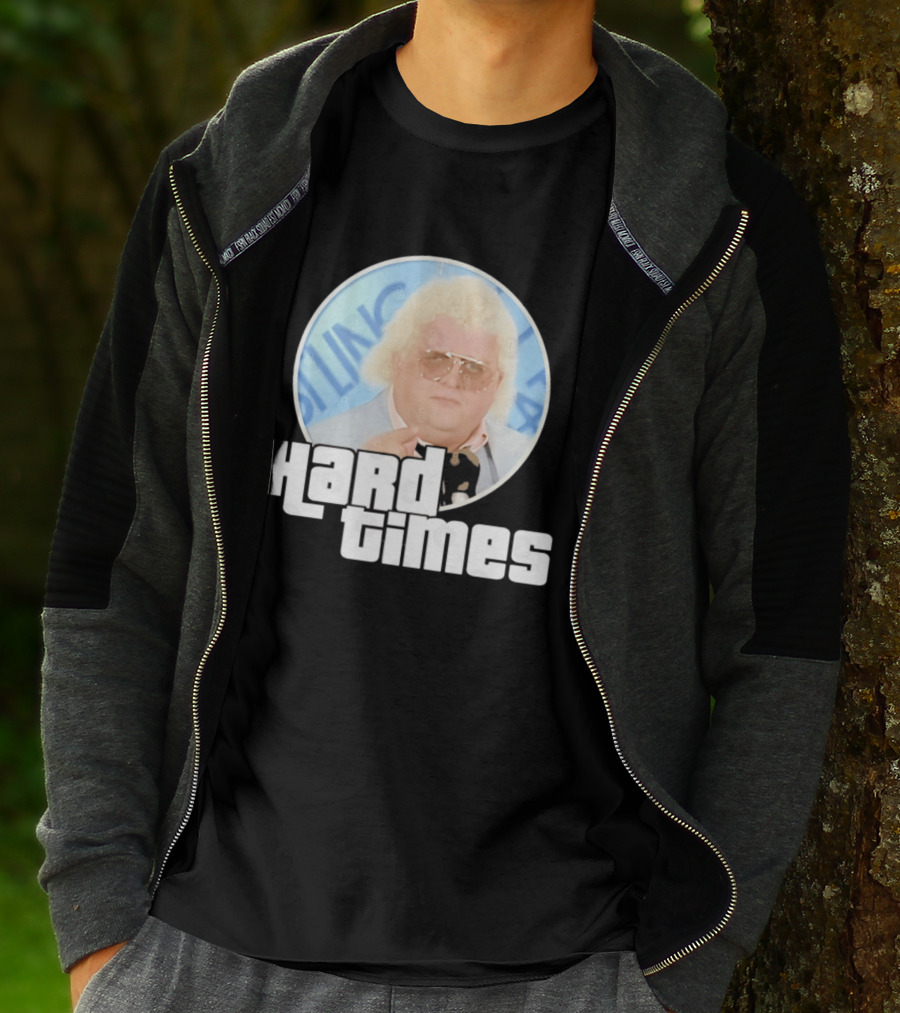 Dusty Rhodes Wrestling Icon Hard Times T-Shirt