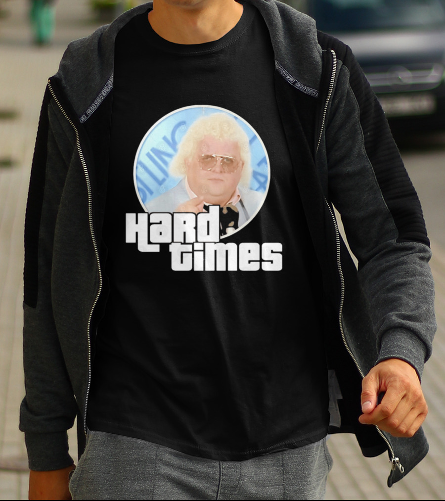 Dusty Rhodes Wrestling Icon Hard Times T-Shirt
