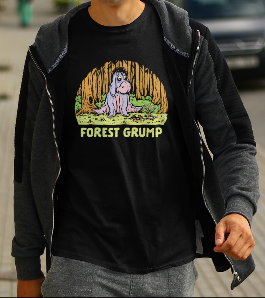 Eeyore Forest Grump Winnie The Pooh Inspired Mashup T-Shirt
