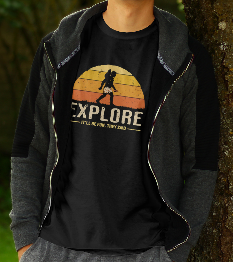 Explore It'll Be Fun They Said Dungeon Crawler Carl And Princess Donut Adventure T-Shirt