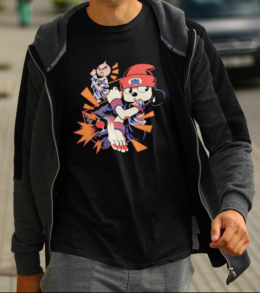 Ness Ninja EarthBound Smash Bros Battle Action T-Shirt