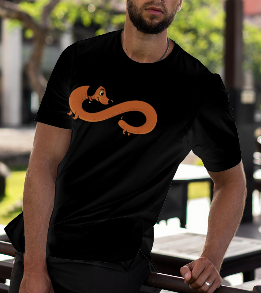 Infinite Dachshund Endless Dog Infinity Symbol Playful T-Shirt