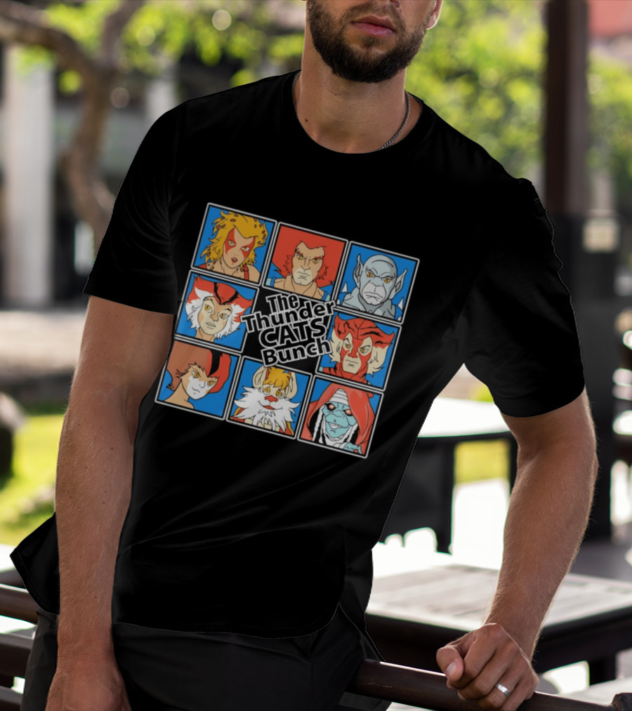 The ThunderCats Bunch Characters Classic Cartoon Collaboration T-Shirt