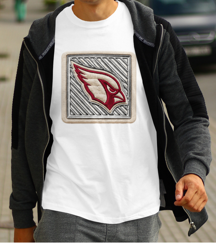 Cardinals 2026 Training Camp Hat Arizona Cardinals Embroidered Patch T-Shirt
