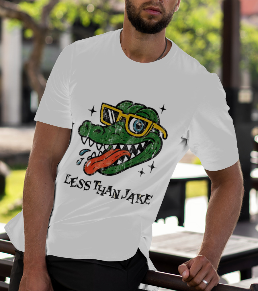 Less Than Jake Sunglasses Alligator T-Shirt