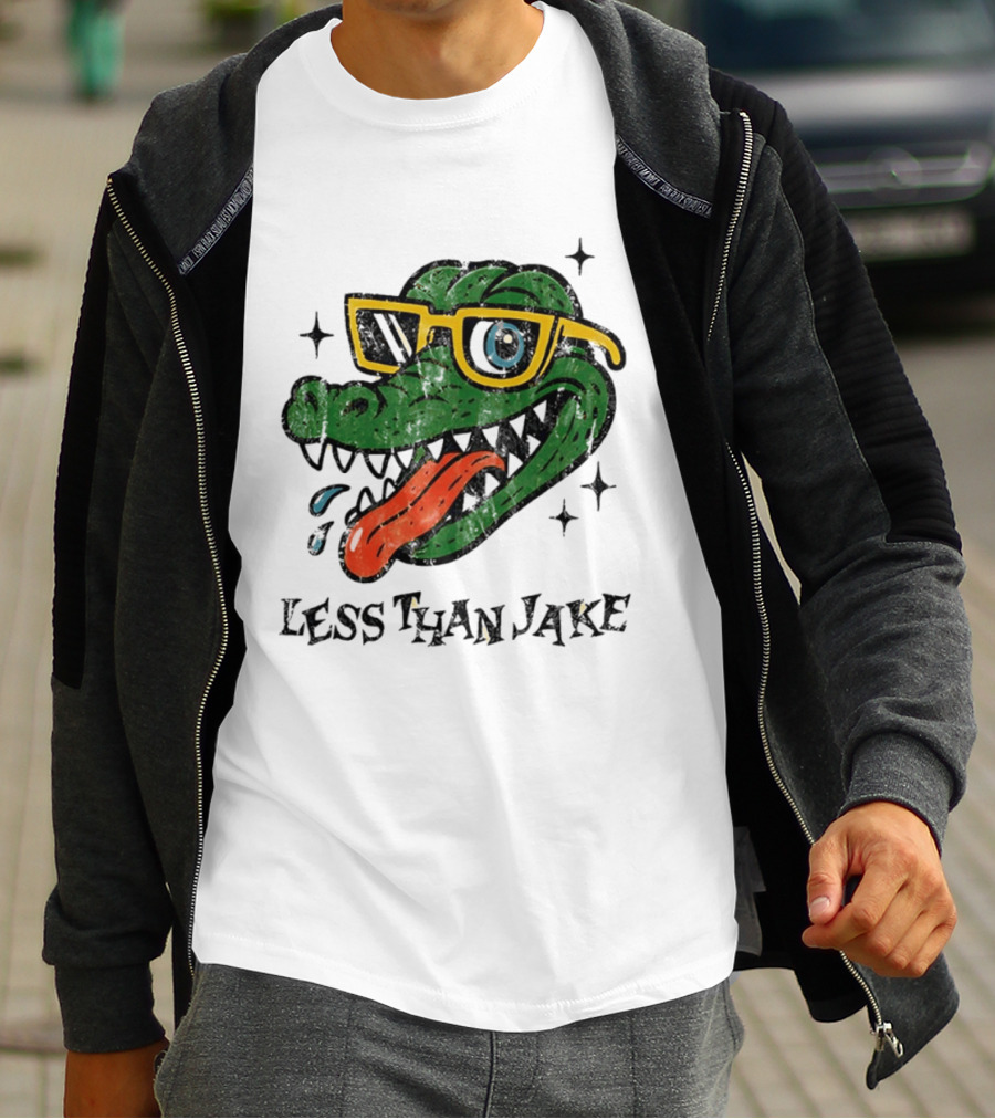 Less Than Jake Sunglasses Alligator T-Shirt
