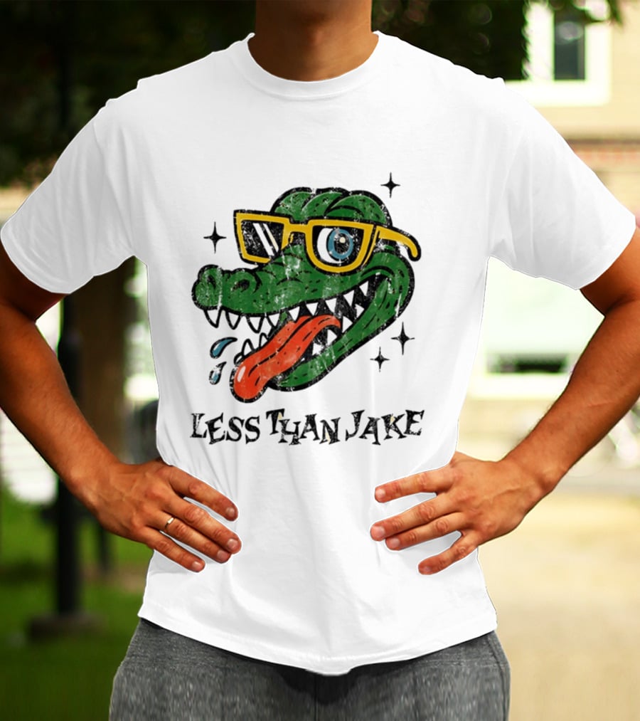 Less Than Jake Sunglasses Alligator T-Shirt