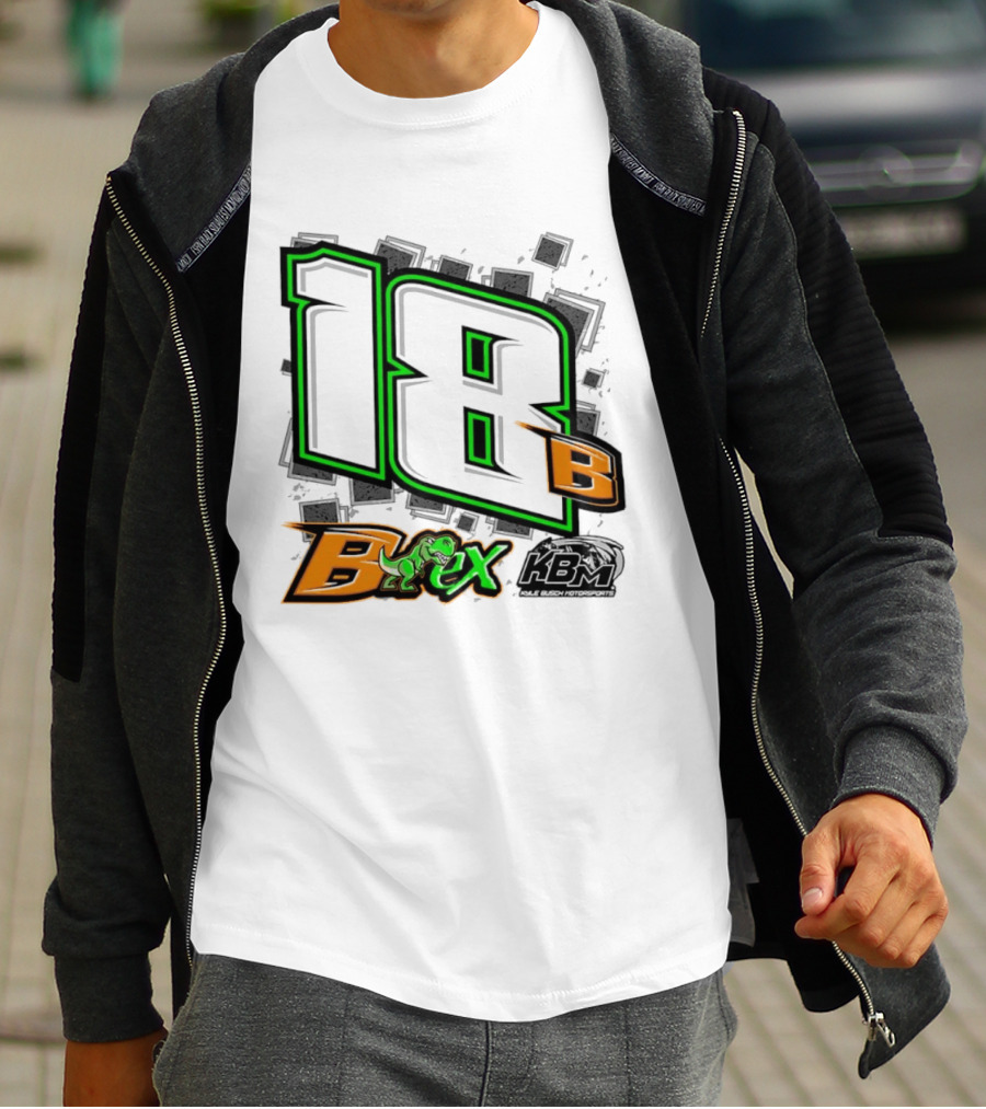 18 B Brex KBM Kyle Busch Motorsports Rex Racing T-Shirt