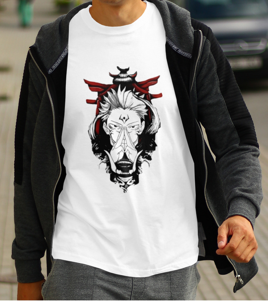 Jujutsu Kaisen Sukuna King Of Curses Domain Expansion Anime 2026 T-Shirt