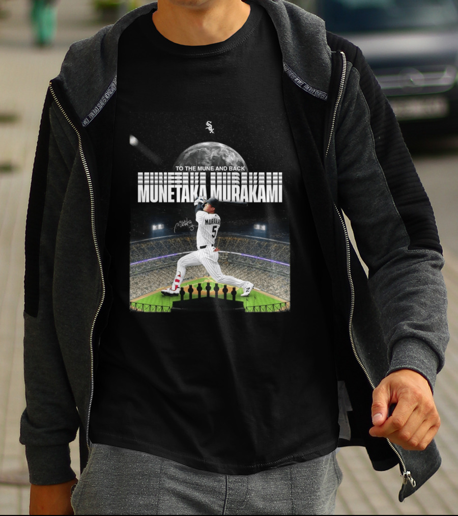 Munetaka Murakami To The Mune And Back Baseball Moon Stadium T-Shirt