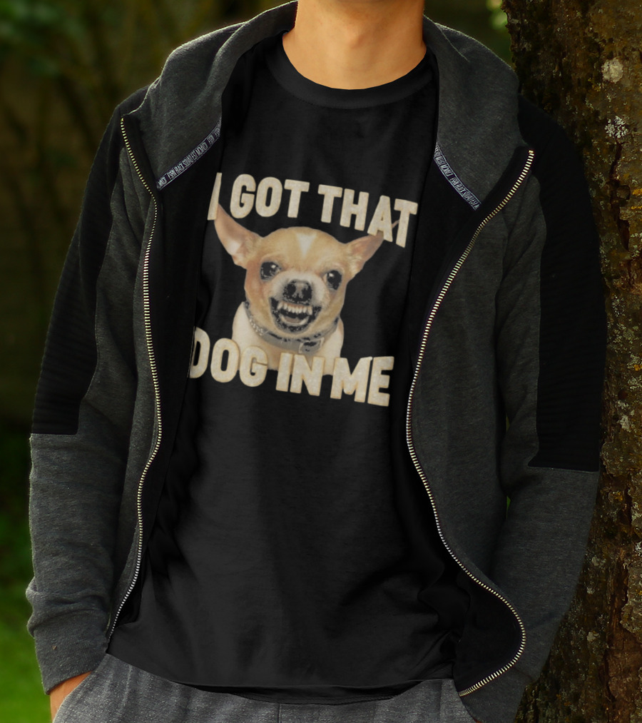 Kike Hernandez I Got That Dog In Me Chihuahua Face T-Shirt