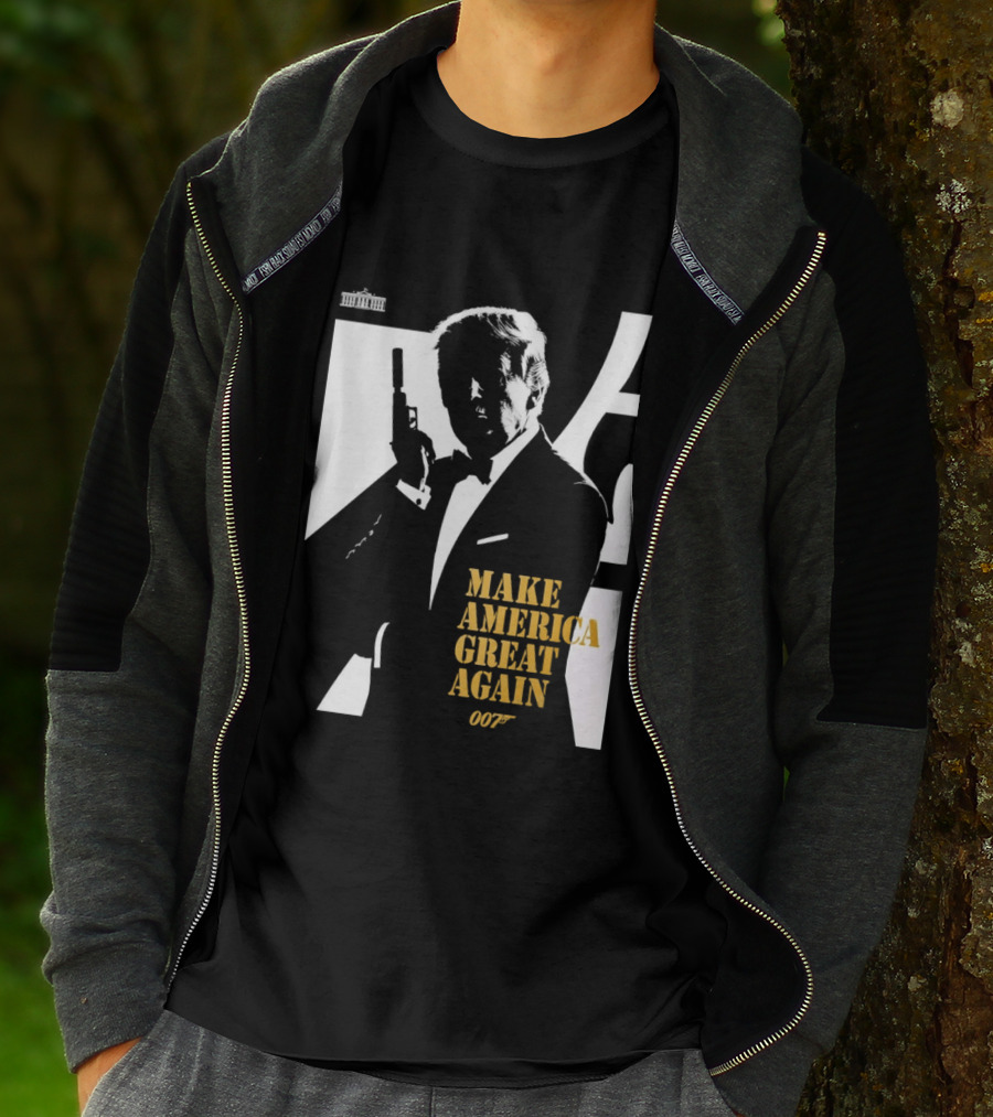 Trump 007 Make America Great Again Bond T-Shirt