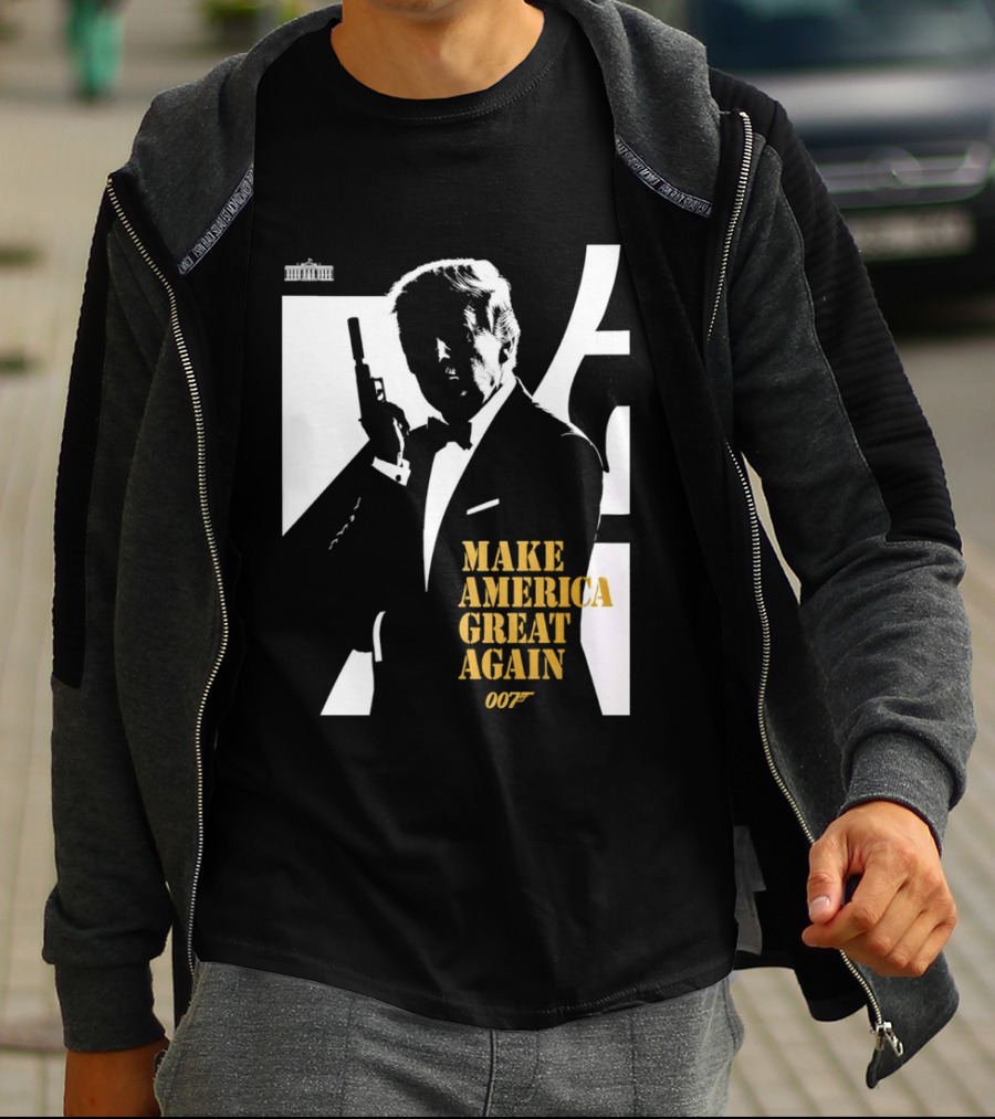 Trump 007 Make America Great Again Bond T-Shirt