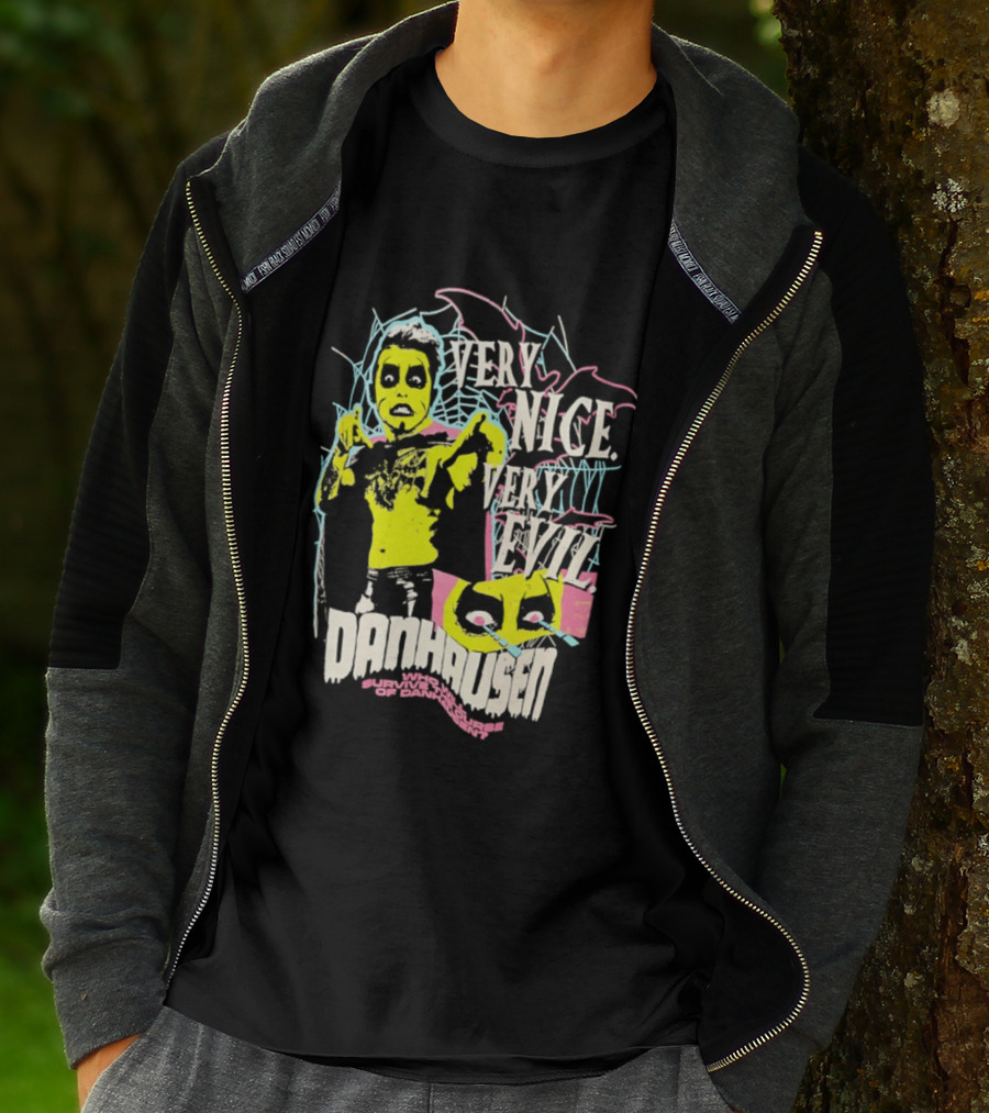 Danhausen Very Nice Very Evil Yellow Cartoon T-Shirt
