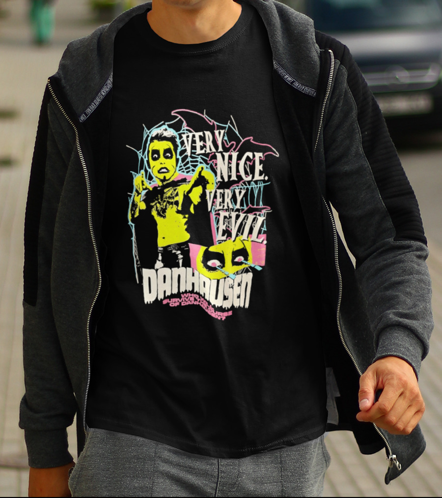 Danhausen Very Nice Very Evil Yellow Cartoon T-Shirt