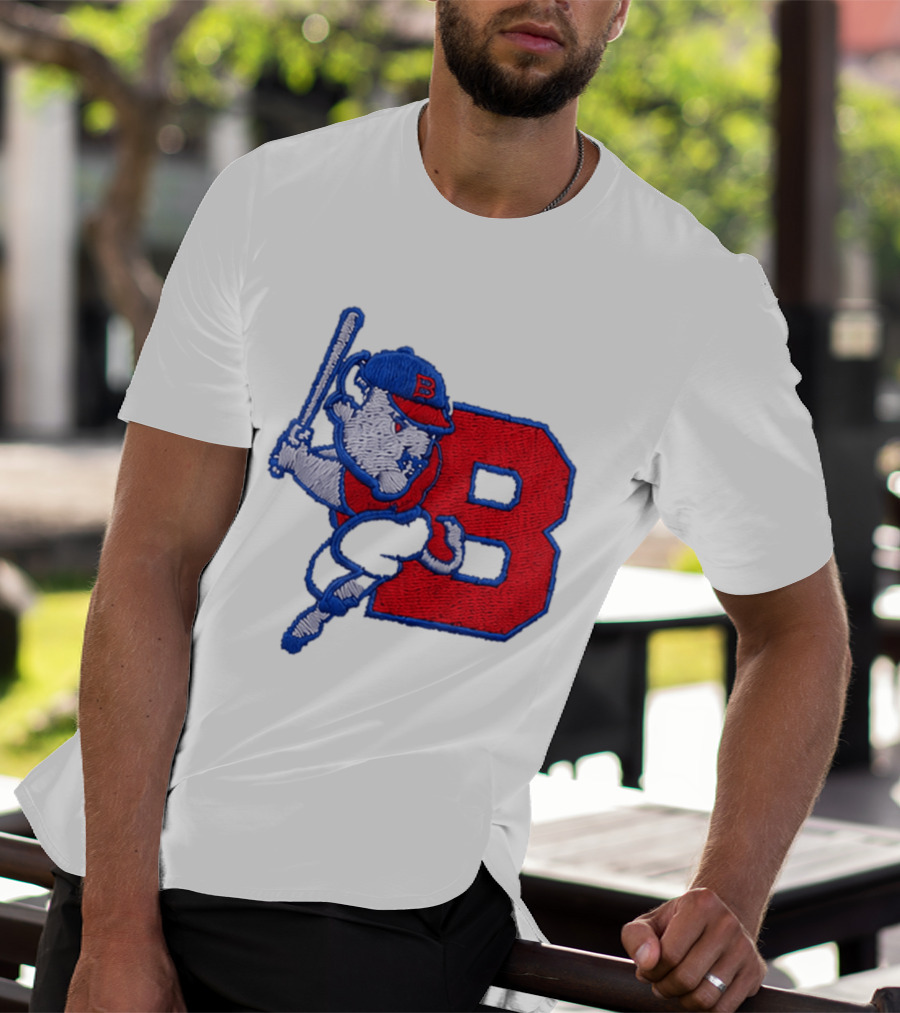 2026 Buffalo Bisons Big League Chew B Logo Baseball Bat Hitting Buffalo Embroidery Hat T-Shirt