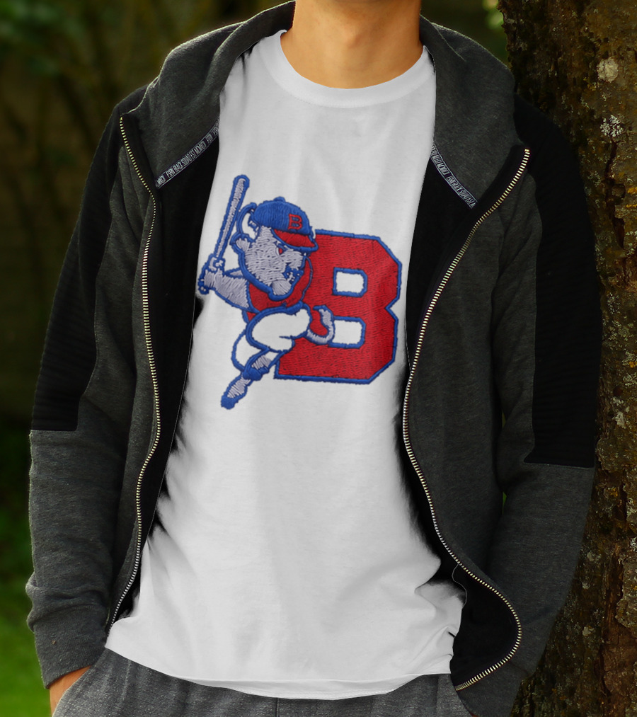 2026 Buffalo Bisons Big League Chew B Logo Baseball Bat Hitting Buffalo Embroidery Hat T-Shirt
