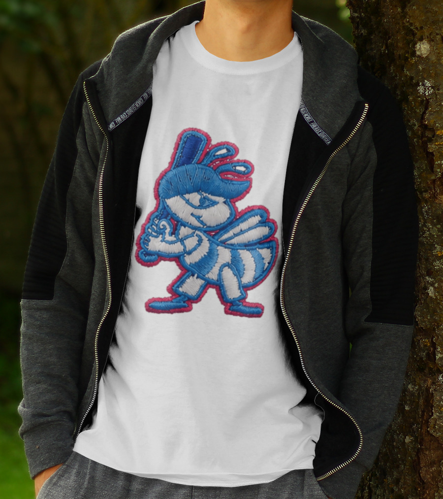 2026 Lake Bees Big League Chew Baseball Collectible Hat T-Shirt