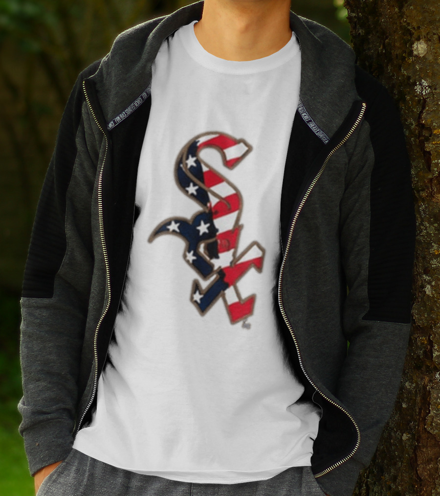 250 Years America 1776 2026 White Sox Stars Stripes MLB T-Shirt
