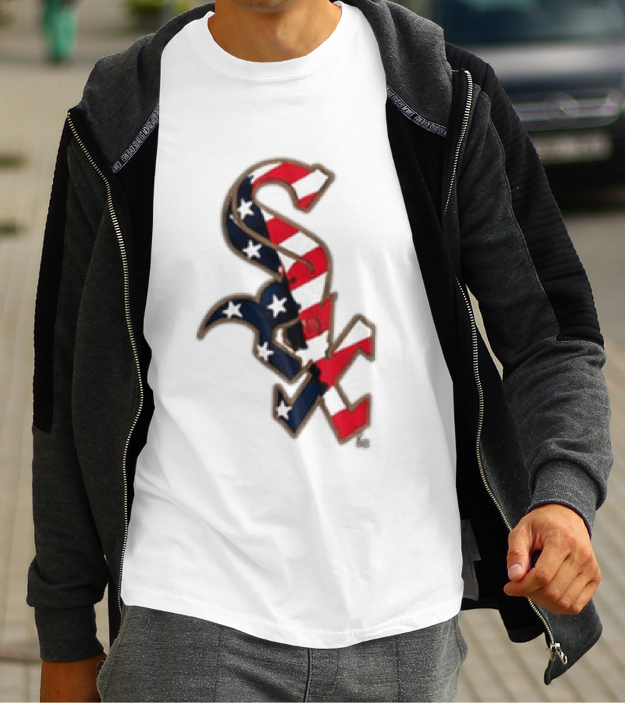 250 Years America 1776 2026 White Sox Stars Stripes MLB T-Shirt