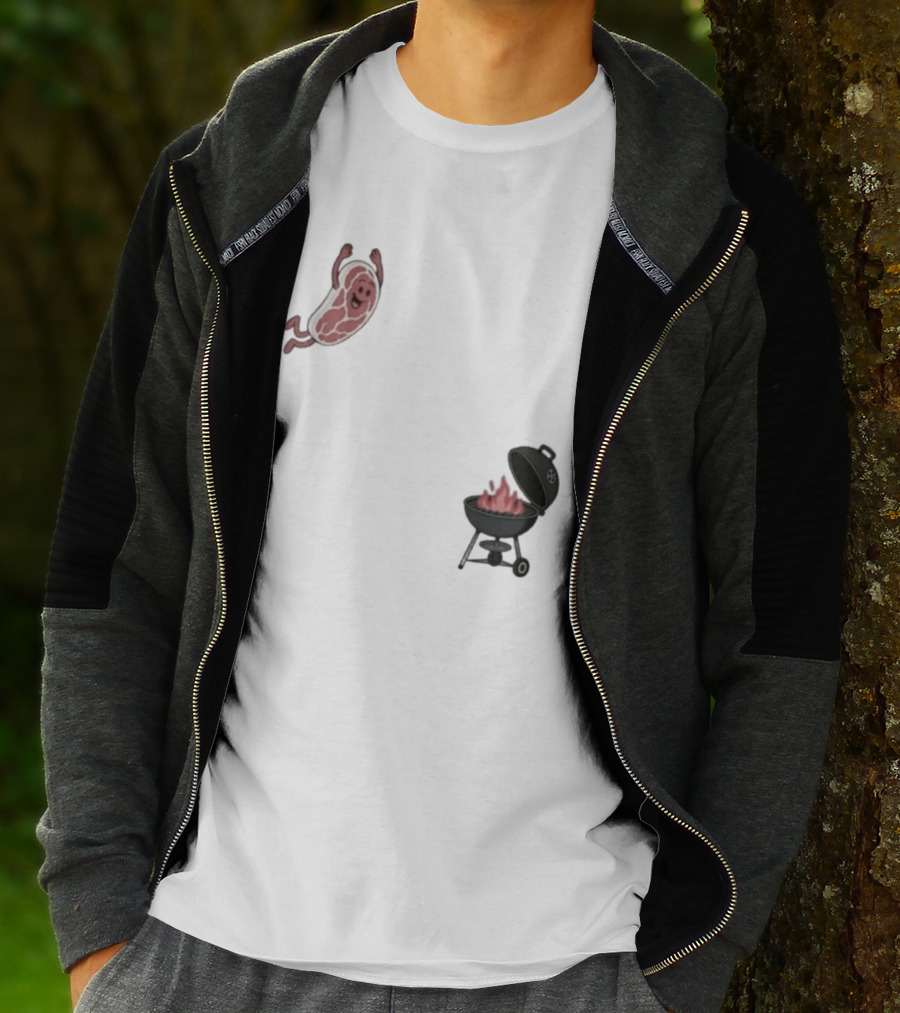 BBQ Jumping Steak 2026 Funny Grill T-Shirt