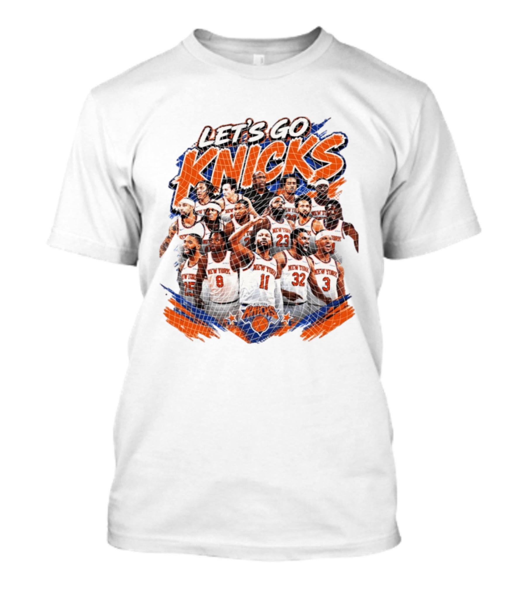 Let's Go Knicks New York Knicks Basketball 2026 Team Players T-Shirt