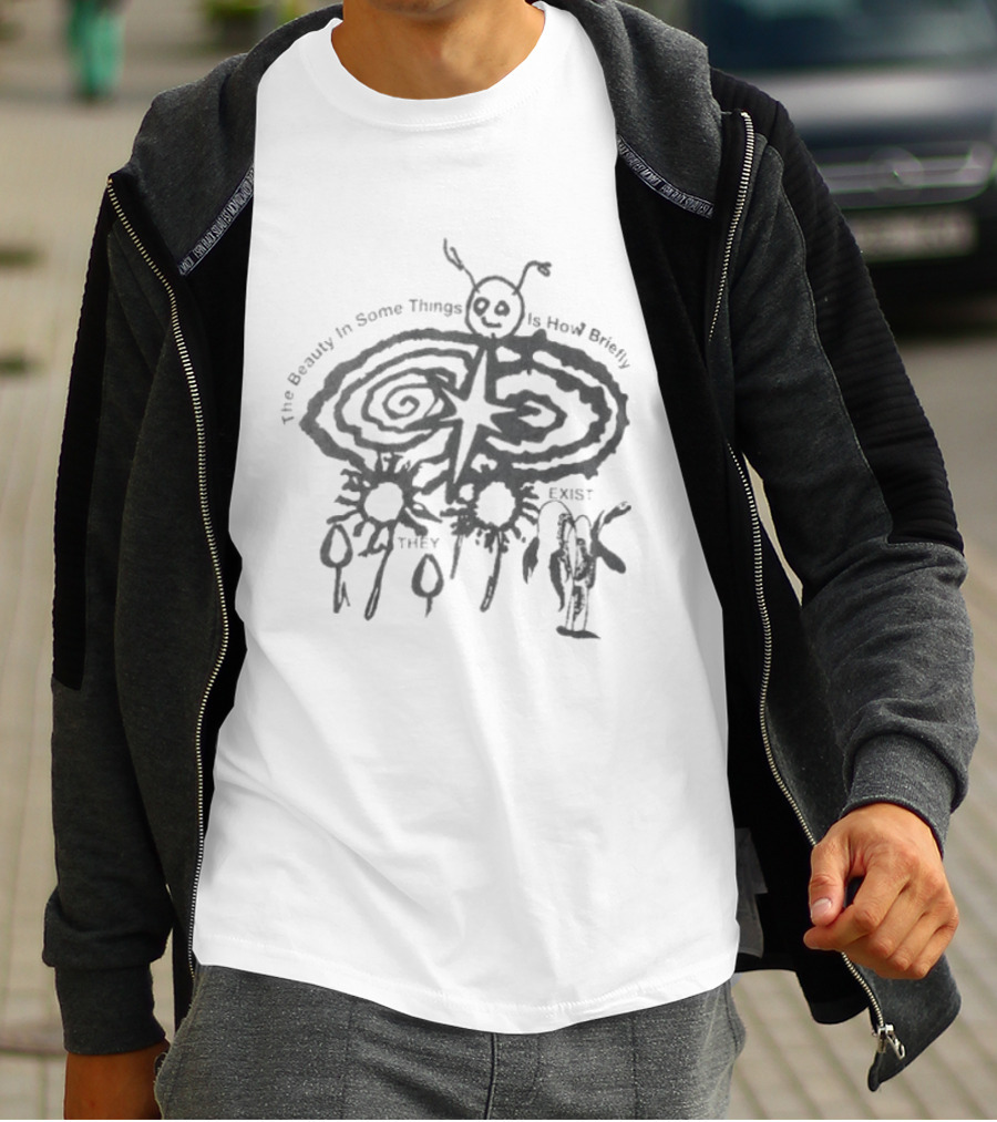 Dover Street Market The Beauty In Some Things Is How Briefly They Exist Spiral T-Shirt