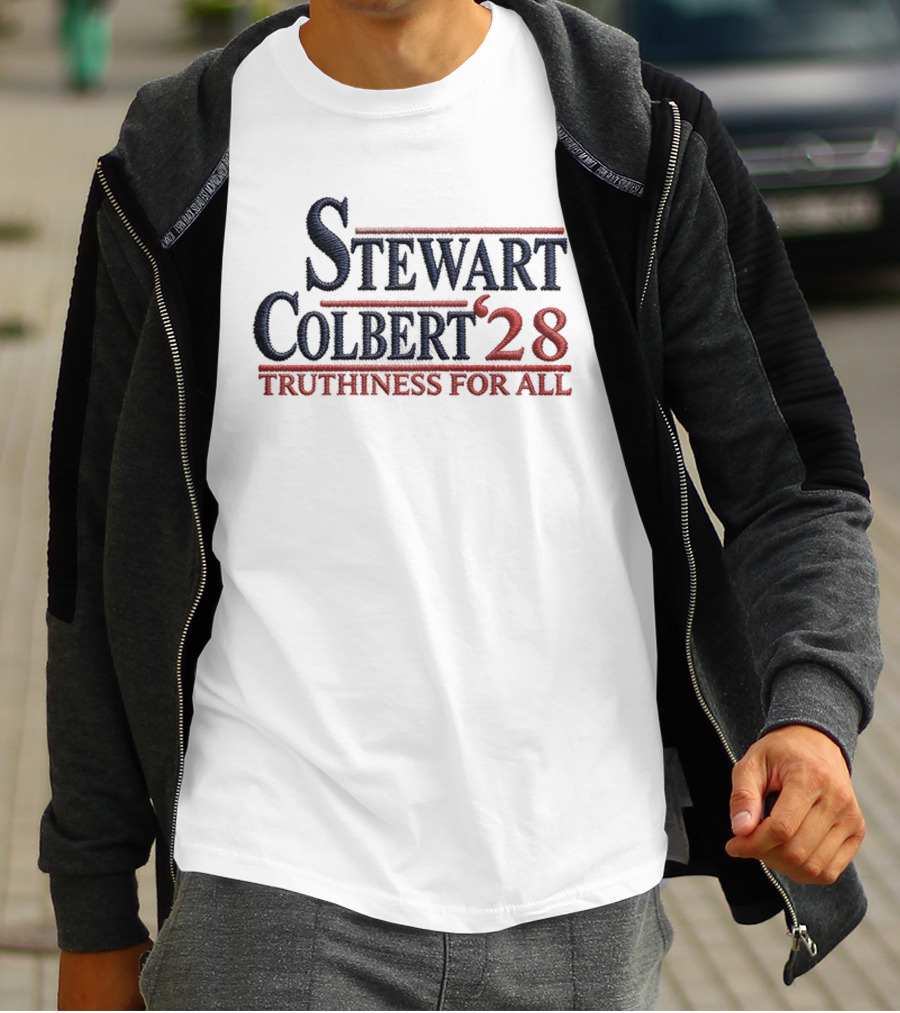 Stewart Colbert '28 Truthiness For All T-Shirt