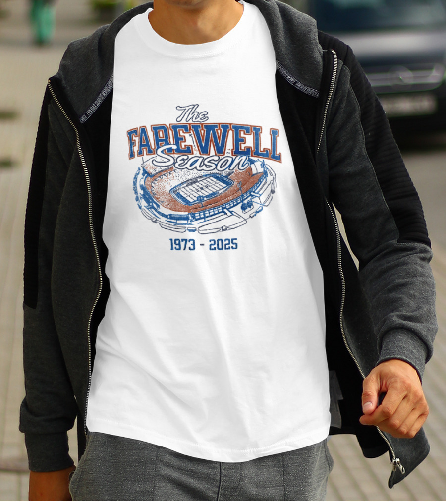 The Farewell Season 1973 2025 Stadium T-Shirt