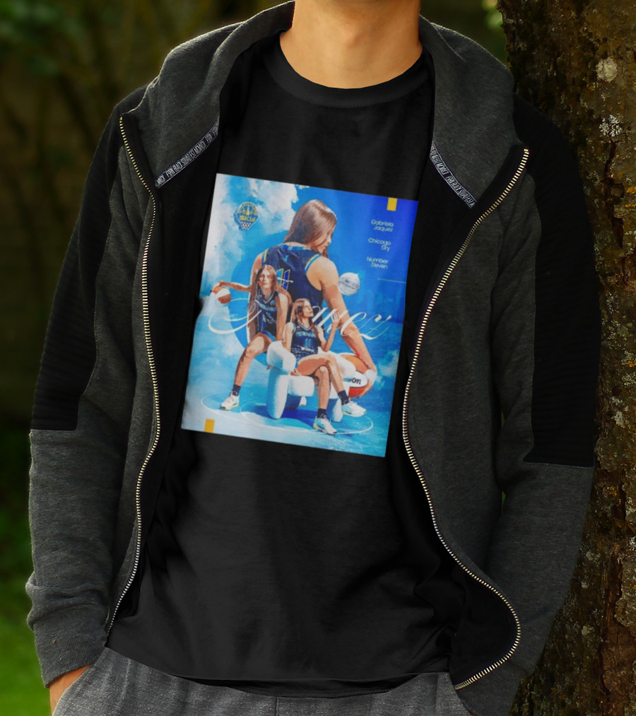 Chicago Sky Gabriela Jaquez Number Eleven Basketball T-Shirt