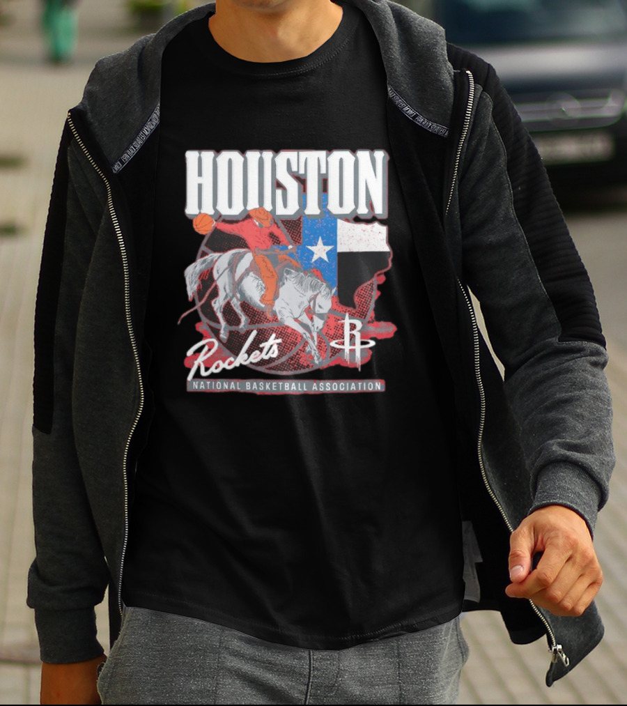 Houston Rockets National Basketball Association Texas Cowboys Basketball T-Shirt