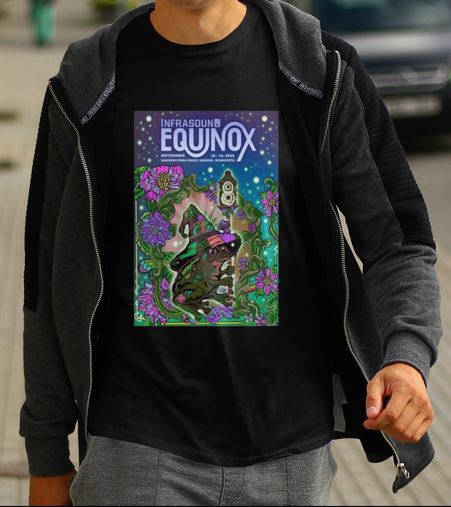 September 10 13 2026 Infrasound Equinox Harmony Park Music Garden Minnesota Festival T-Shirt