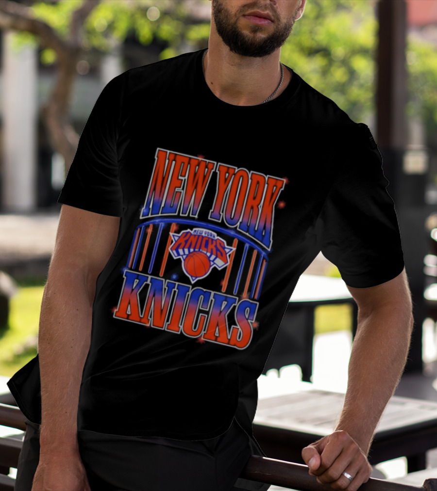 New York Knicks 2026 NBA Primetime Basketball Team T-Shirt